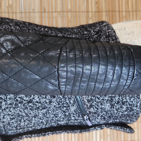 Tweed & Leather Motorcycle Jacket - Picture 5 of 10